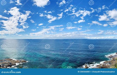 Full Hd Wallpaper Background Crystal Clear Sea Blue Sky With White