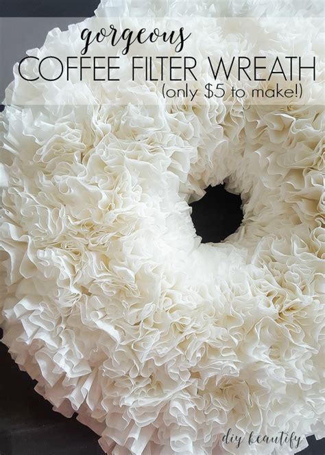 Today i'll show you how to make a coffee filter using paper towel, napkin or tissue.everyone knows this problem. Make a Coffee Filter Wreath for $5! | DIY beautify