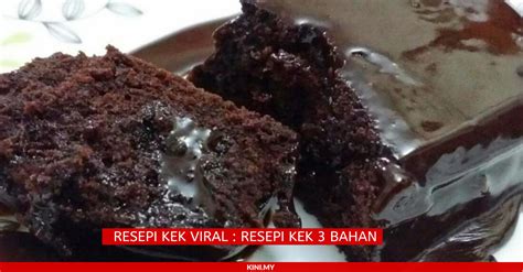 Kek 2 bahan viral (kek oreo susu). Resepi Kek Viral: Resepi Kek 3 Bahan Dalam Dapur Yang Anda ...