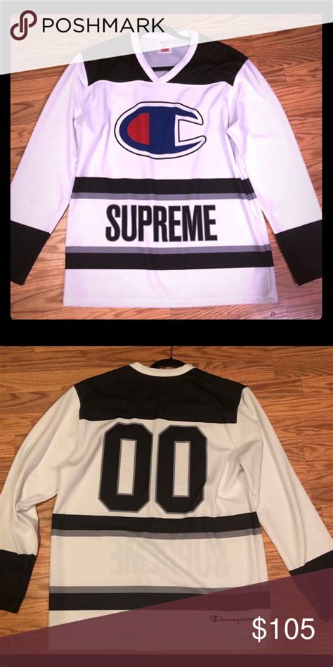 Supreme X Champion Hockey Jersey From 2013 Supreme Shirt Hockey