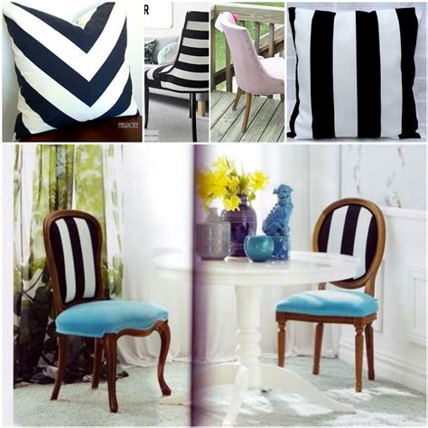 Black And White Striped Fabric Sofia Stripes Curtain Table Runner