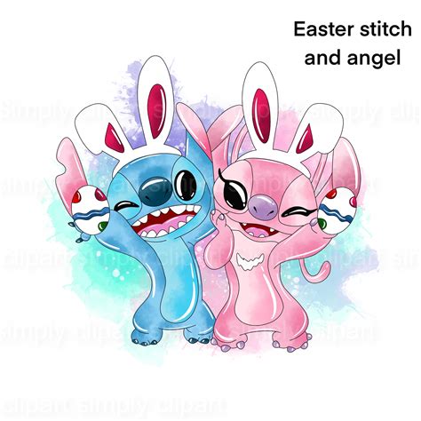 Easter Stitch Sublimation Stitch And Angel Stitch And Etsy