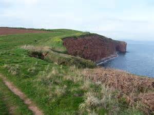 East Devon Cliff Face Coastal Path Lewis Clarke Geograph Britain And Ireland