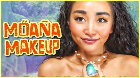 ディズニー モアナメイク【モアナと伝説の海】 disney moana makeup tutorial [eng subs] youtube