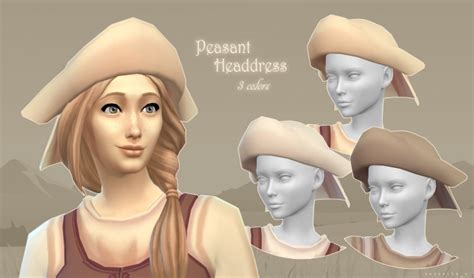 Peasant Set By Kennethav At Mod The Sims Sims 4 Updates