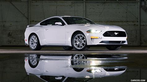 Ford Mustang With Ice White Appearance Package 2022my Front Three