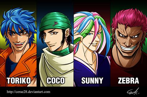 The 4 Heavenly Kings By Cerae28 On Deviantart