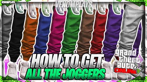 Gta 5 Online How To Get Any Colored Joggers 148 Gta 5 Clothing