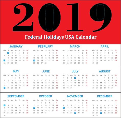 Printable Calendar 2019 Hd Free Calendar