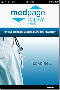 Medpage Today Mobile Iphone App Review