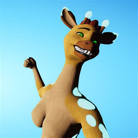 Giraffid Female Vrc Avatar By Tazlumi Vrcarena