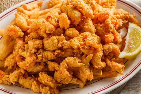 Fried Crawfish Tail Platter Heads And Tails Seafood