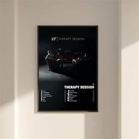 Nf Therapy Session Album Cover Poster Wall Art Nf Therapy Session Etsy