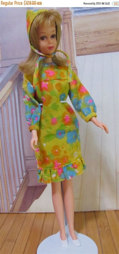 Vintage Barbie Straight Leg Francie Doll Mattel 1960s In Her Etsy