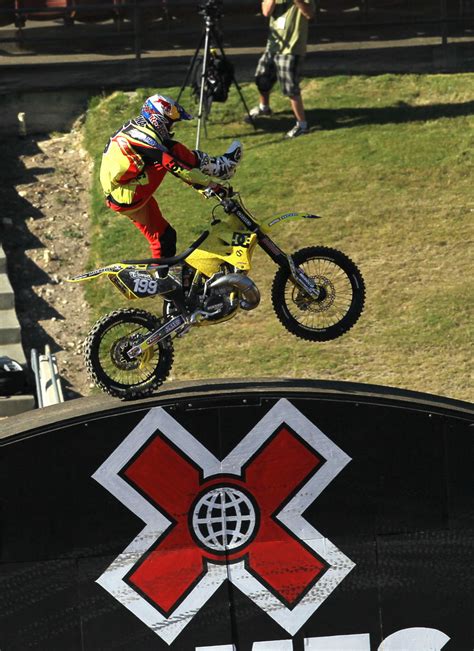 Legendary motorsports competitor who won 10 gold medals at the x games for rally racing, supercross, and freestyle motocross. Travis Pastrana - Travis Pastrana Photos - X Games 16 - Zimbio