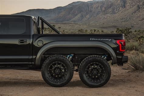 The Hennessey Velociraptor 6x6 Is A Six Wheeled Monster