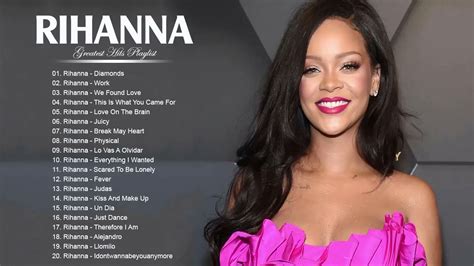 Best Songs Of Rihanna Rihanna Greatest Hits Playlist 2021 Youtube
