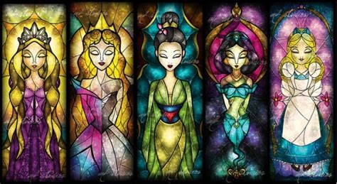 Stained Glass Disney Art The Mary Sue
