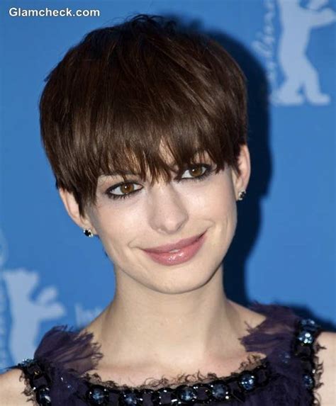 Short Pixie Hairstyles Anne Hathaway