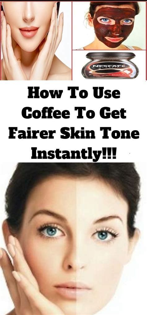 How To Use Coffee To Get Fairer Skin Tone Instantly With Images