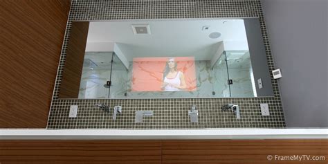 For general guidance, the regular bathroom/vanity mirror tvs cost around $1999 (including installation), while the largest entertainment model can cost as much as $40,000, installation included. Glass Backing Options & Back Painting