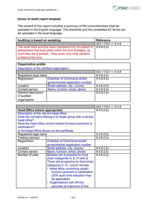 50 Free Audit Report Templates Internal Audit Reports Templatelab