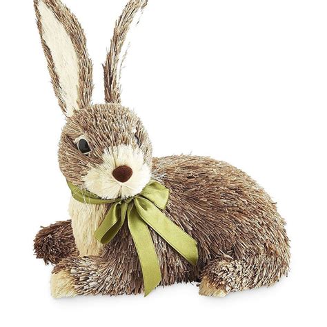 Sisal Big Ears Bunny Easter Rabbit Easter Bunny Decorations Bunny