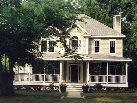 Online porch guide > determining your needs > which porch is best for your house? Summerhill Country Farmhouse Plan 053D-0056 | House Plans ...