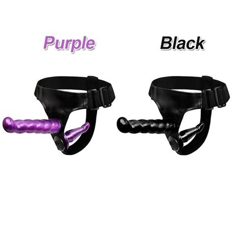 buy double strapon realistic dildo ultra elastic harness strap on dildo lesbian strap on dildo
