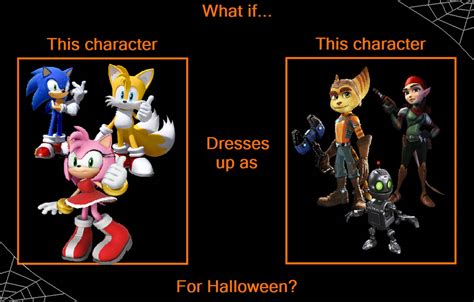 If Sonic Tails Amy Dress Up As Ratchet Clank Gang By Teaganm On Deviantart