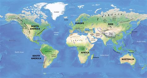 Large Printable World Map Pdf Best Of World Physical Map Resume