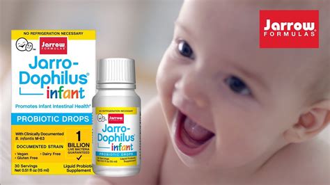 Jarro Dophilus Infant Probiotic Drops Promote Early Development With B Infantis YouTube