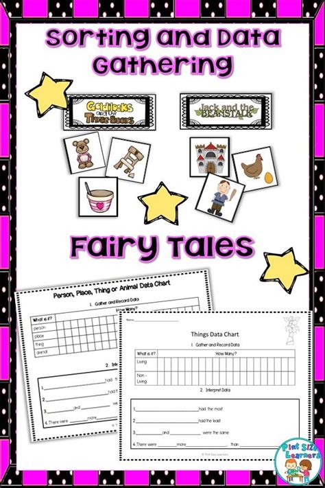 Fairy Tale Math Graphing Activities For 1st And 2nd Grade Fairy