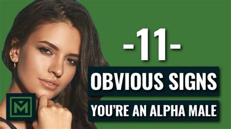 11 Signs Youre An Alpha Male Alpha Males Vs Beta Males Youtube