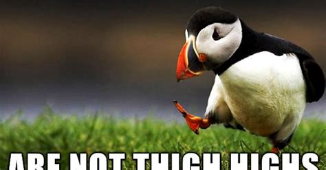 Thighs Are Not Knees Meme On Imgur
