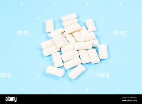 White Chewing Gum Bubble Gum Stock Photo Alamy