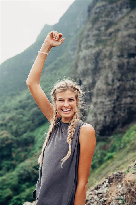 Take Your Hair On A Hike Day Barefoot Blonde Hair Hiking Hair