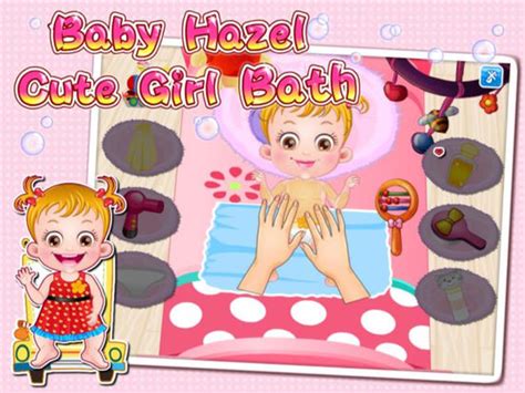 Help hazel wash all of the pets in the neighborhood and herself! App Shopper: Baby Hazel Cute Girl Bath (Games)