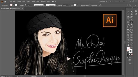 How To Hair Vector Make A Vector Portrait Using Adobe Illustrator Cc