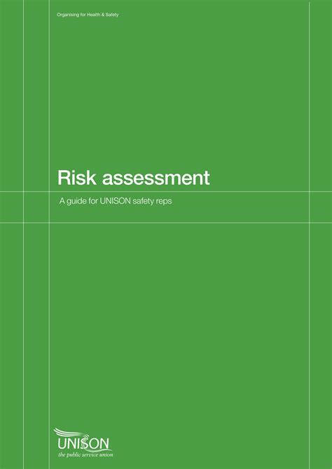 Risk Assessment Guidance For Safety Reps Unison Shop