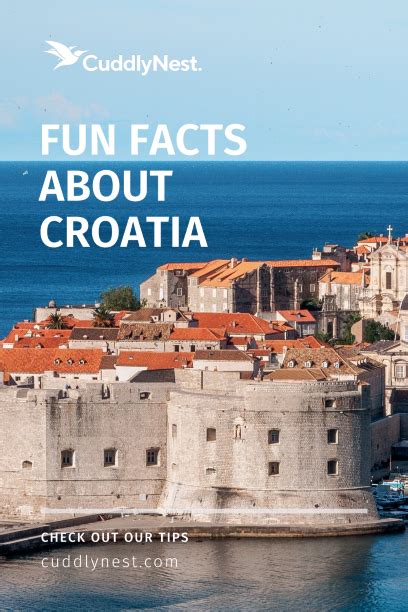 Fun Facts About Croatia Pin Cuddlynest Travel Blog