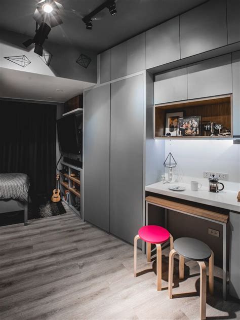 This 17sqm Studio Unit Gives Us Small Space Goals Small Condo Living
