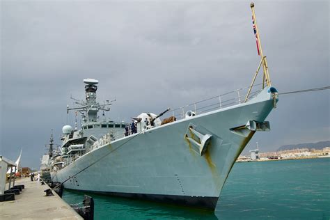 Royal Navy Frigate Makes Its First Trip To Spain And Spends A Week In