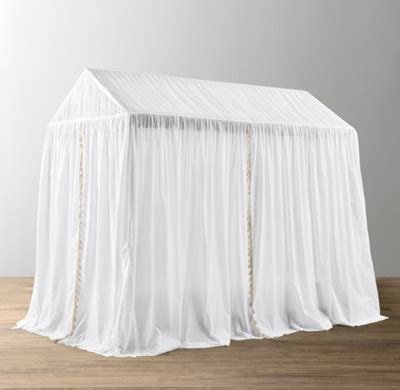 Canopies & netting └ bedding └ home, furniture & diy all categories antiques art baby books, comics & magazines business, office & industrial cameras & photography cars. Cole House Platform Bed & Tassel Voile Canopy - Natural