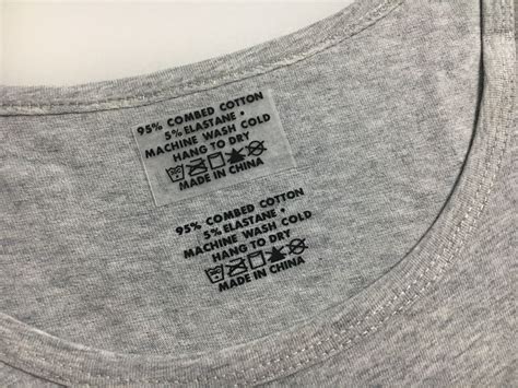 Custom Logo Iron On Transfer Tagless T Shirt Labels Heat Etsy