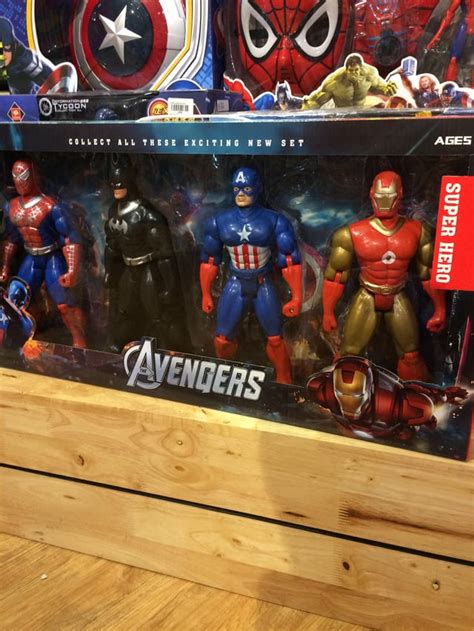 The Avengers Featuring Batman Crappyoffbrands