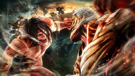 2 juegos de shingeki no kyojin. Shingeki No Kyojin Wallpaper 4k Pc - WallpaperAnime