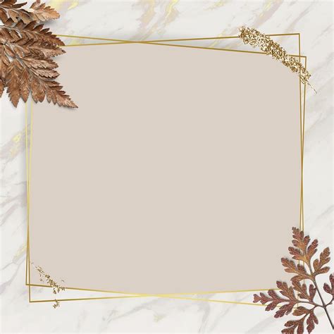 Marble Frame Psd Brown Background Premium Psd Rawpixel