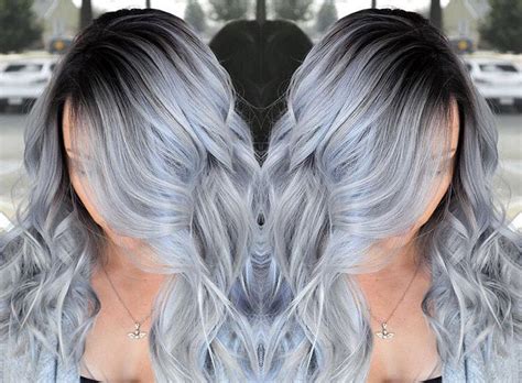 Gray Blue Hair Hair Inspiration Color Shot Hair Styles Hair