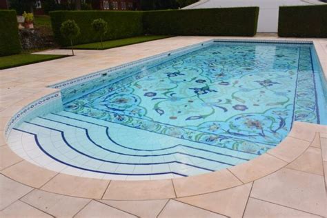 Floral Pool Craig Bragdy Design Luxury Bespoke Swimming Pools Designs Craig Bragdy Design